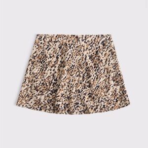 NWT A&F Sienna Mini Skort Cheetah Print